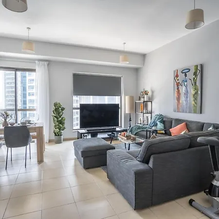 Higuests - Artistic Waterfront Apt, Perfect For Beach Lovers Dubai Buitenkant foto